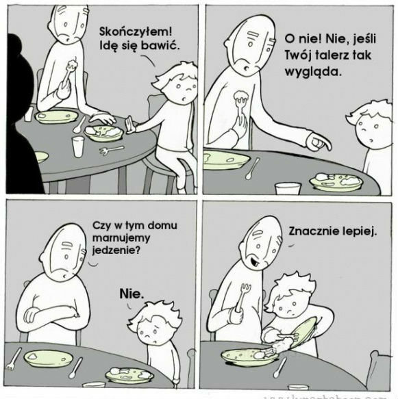 Jedzenie nie może się zmarnować 