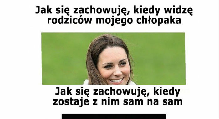 Ja przy rodzicach mojego chłopaka vs kiedy zostajemy sami 