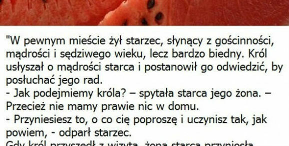 Starzec i król