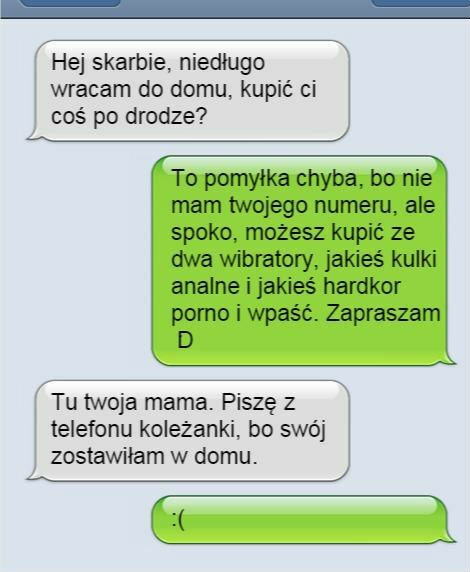 Nieprzyjemna pomyłka...