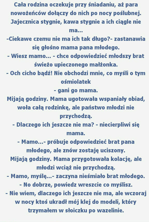 Oczekiwanie na nowożeńców