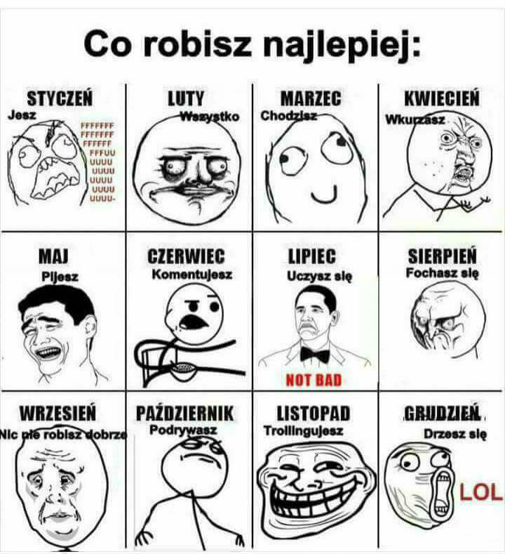 Co robisz najlepiej