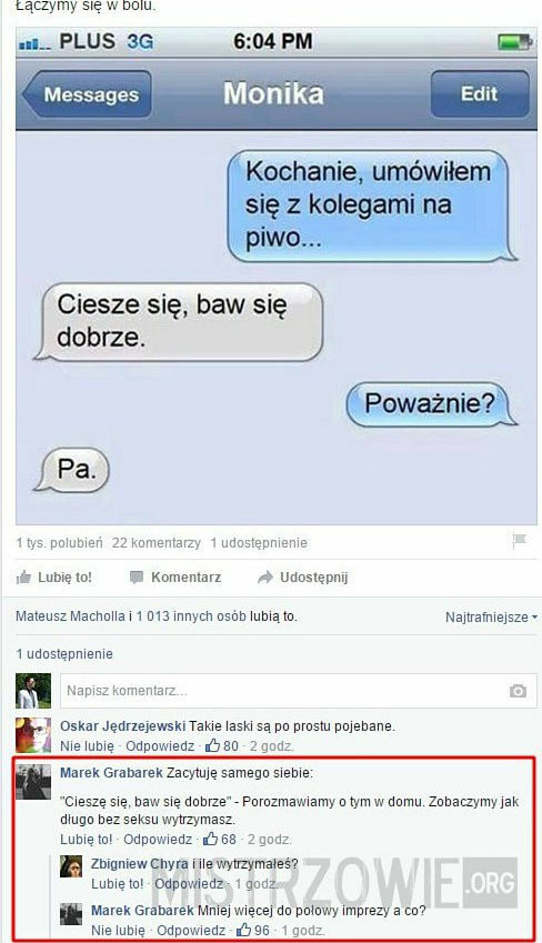 Kiedy umówisz się z kolegami na piwo...