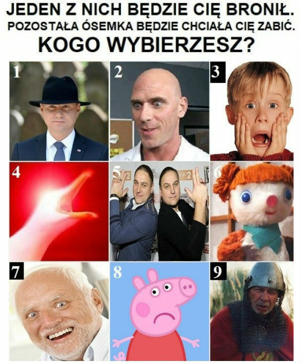 Kogo wybierasz? 