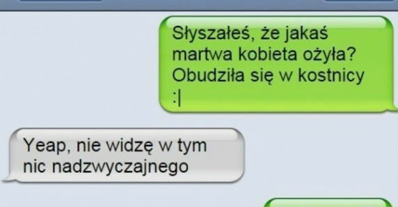 Martwa kobieta ożyła