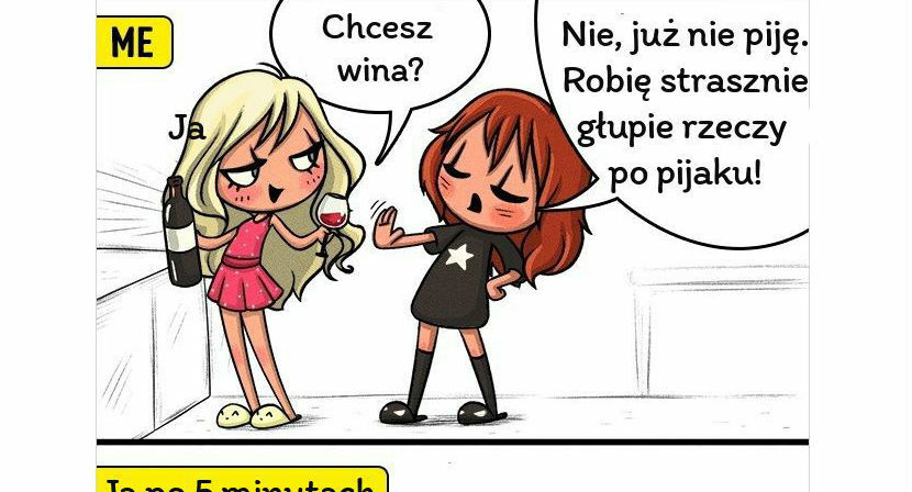 Może trochę wina? 