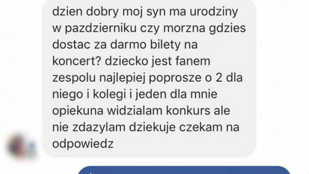 Bilety za darmo
