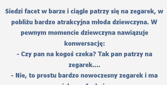 Nowoczesny zegarek