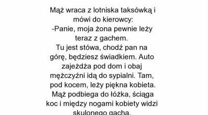 Kiedy mąż nakryje żonę z innym...