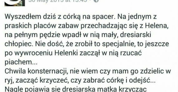 Afera na placu zabaw