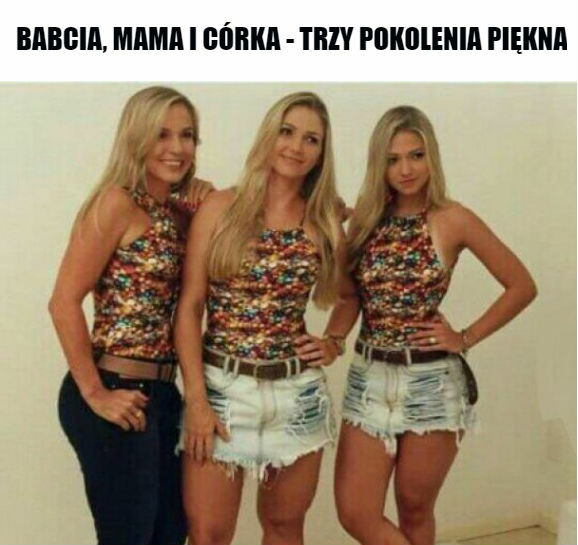 Trzy pokolenia piękna