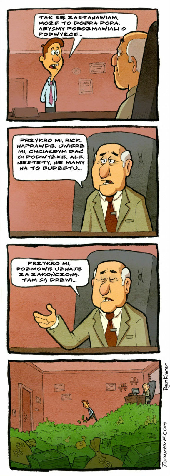 Prośba o podwyżkę 