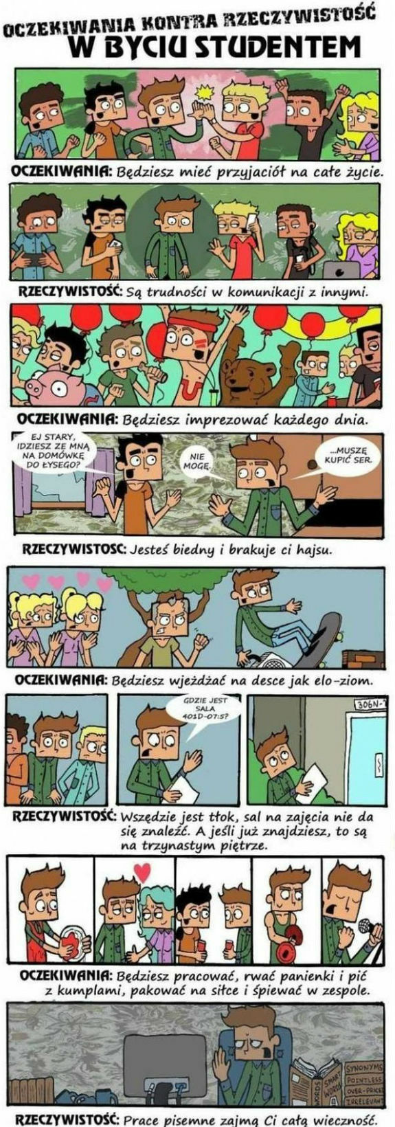 Studia w świecie realnym