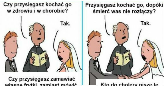 Jak powinna wyglądać przysięga małżeńska