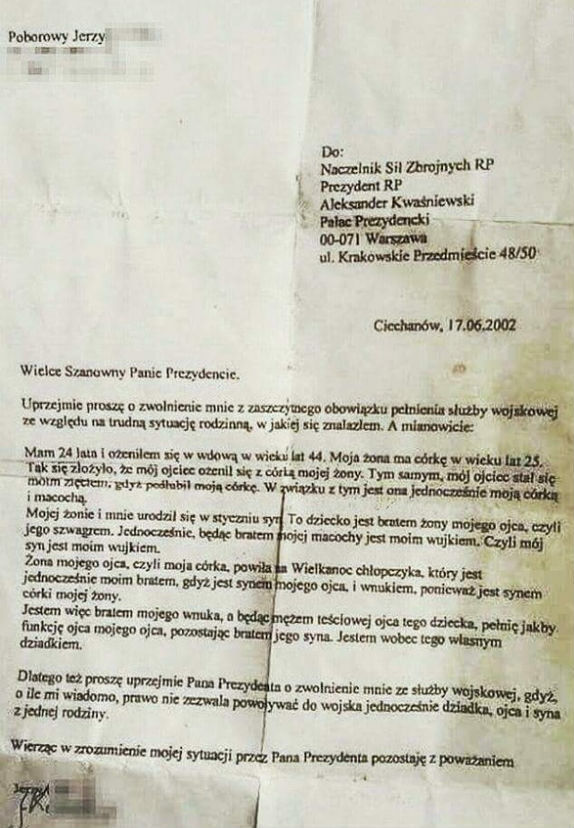 Prośba do prezydenta