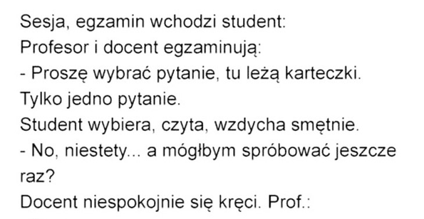 Egzamin na studiach 