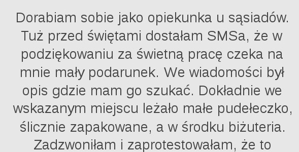 Podarek dla niani 