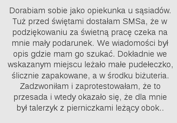 Podarek dla niani 