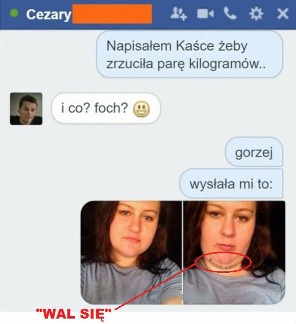 Reakcja gorsza od focha