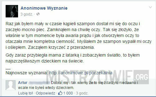 Horror z dzieciństwa?