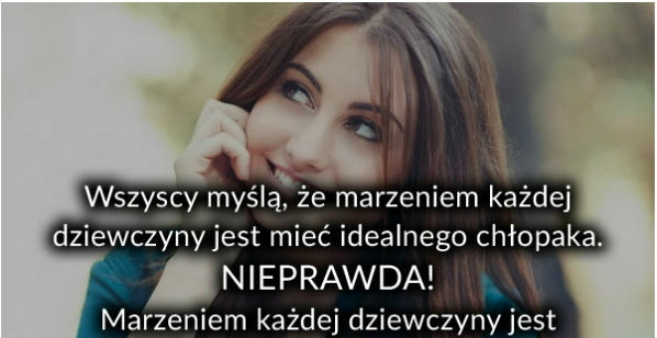 Marzenie każdej dziewczyny
