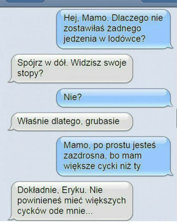 Mistrzowska riposta matki!