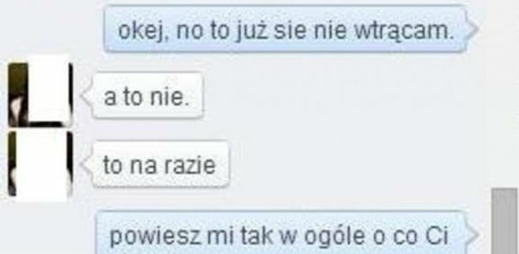 Rozmowa z obrażoną kobietą