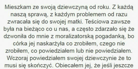 Wtrącająca się teściowa