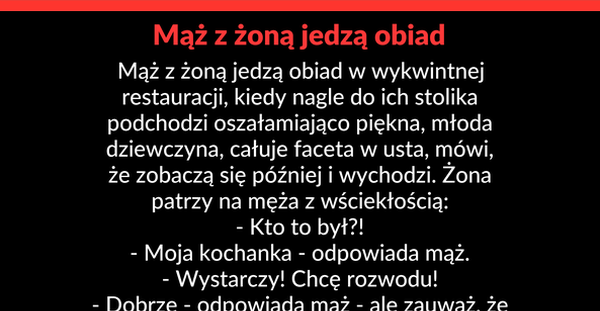 Mąż z żoną jedzą obiad