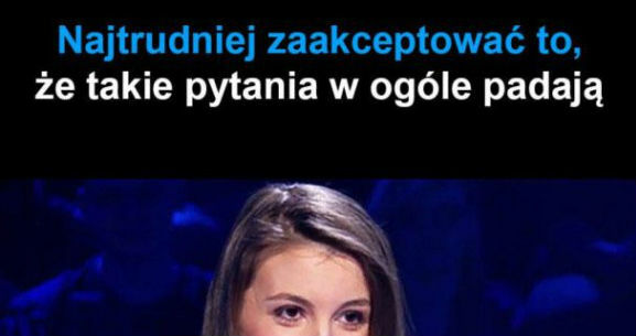 Dziwne pytanie w Milionerach 