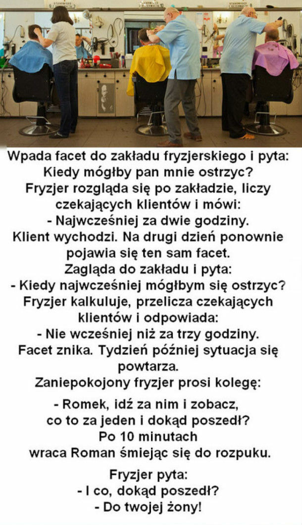 Przygoda u fryzjera