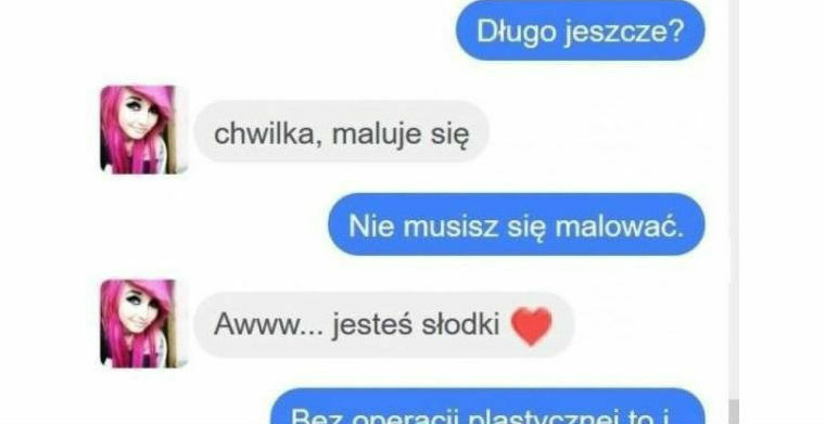 Nie musi się malować
