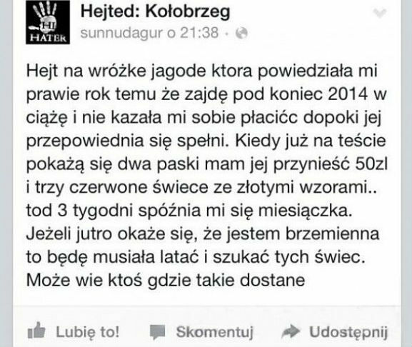 Hejt na wróżkę 