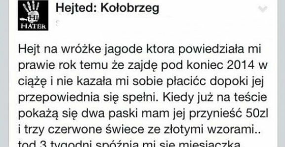 Hejt na wróżkę 