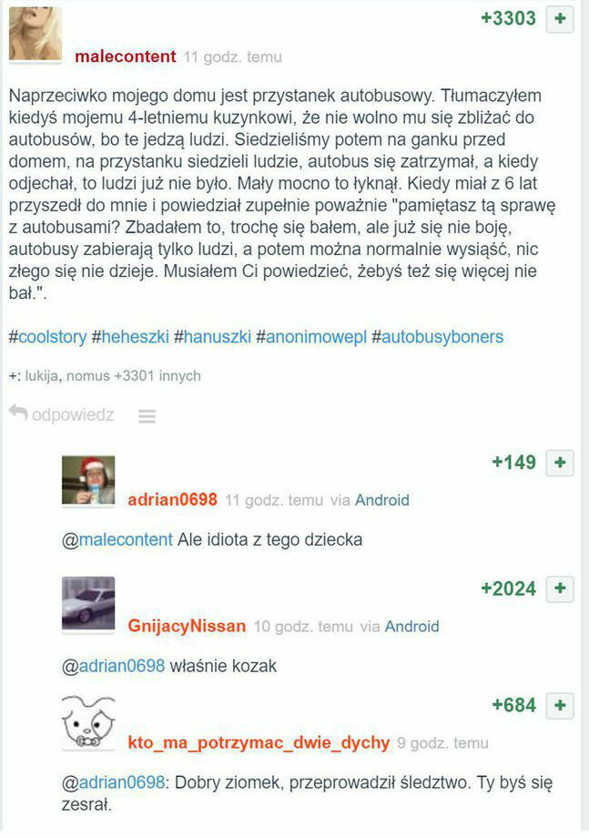 Małe oszustwo z autobusem w roli głównej