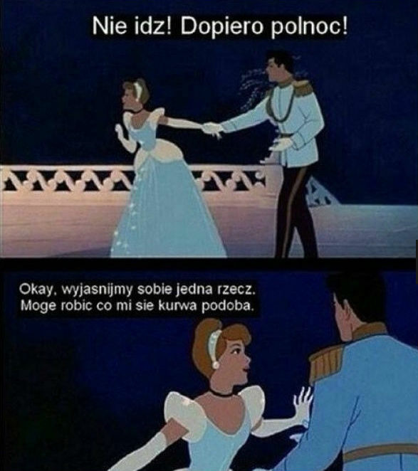 Co odpowiedziałby współczesny Kopciuszek