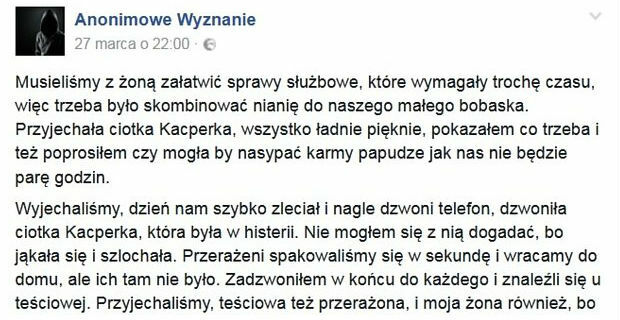 Przerażona niania 