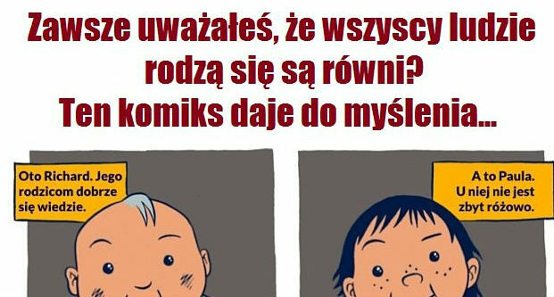 Czy ludzie rodzą się równi? 