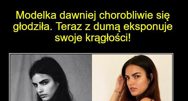 Modelka przytyła 20 kg i wygląda o niebo lepiej!