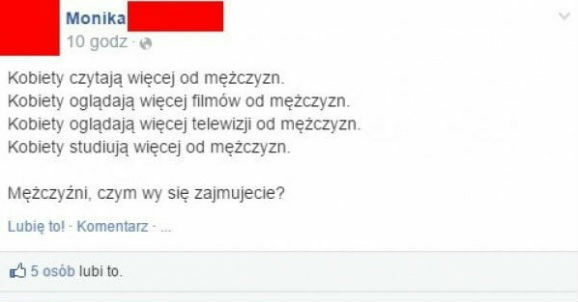 Czym zajmują się mężczyźni?