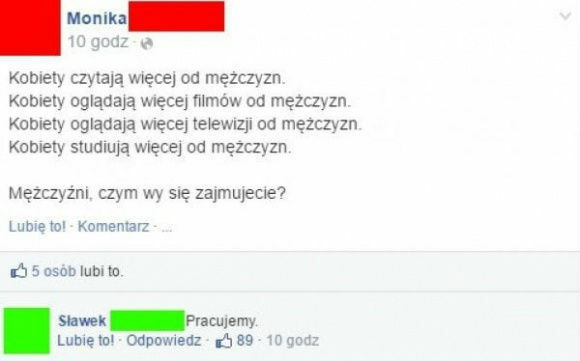 Czym zajmują się mężczyźni?