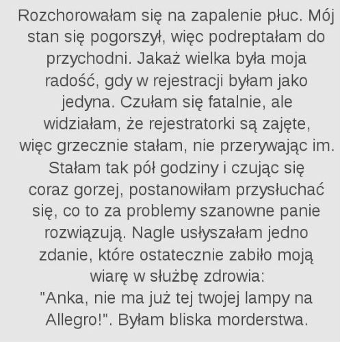 Czym zajmują się panie w przychodni...