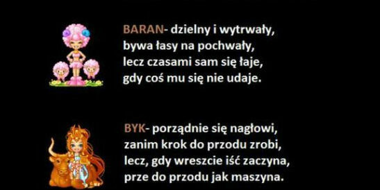 Znaki zodiaku 