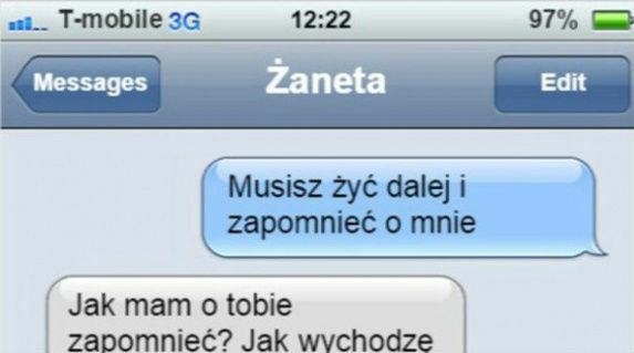 Jak zapomnieć...?