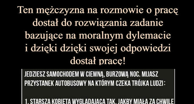 Moralny dylemat