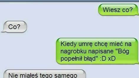 Specyficzny napis na nagrobku