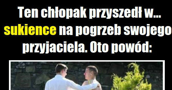 W sukience na pogrzeb 