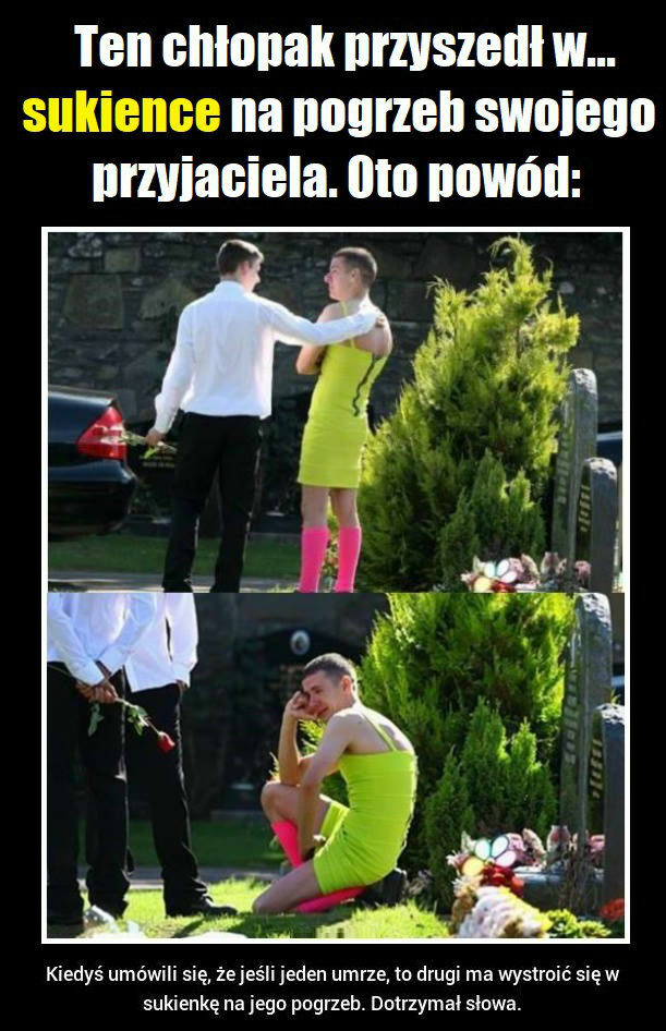 W sukience na pogrzeb 