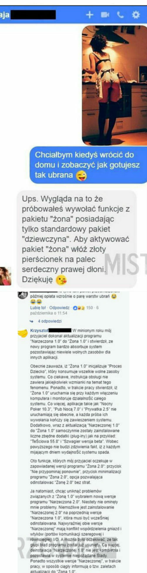 Gotowanie w sexy ciuszkach