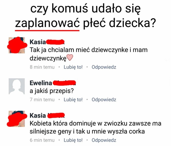 Przepis na dziewczynkę